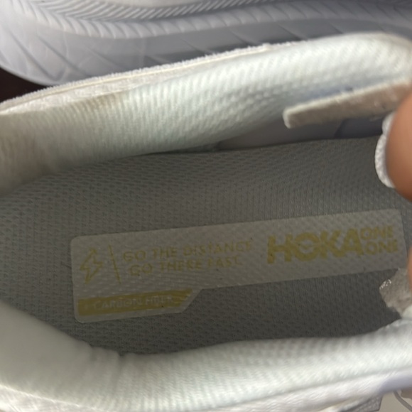 Hoka Carbon X 2 sneakers, size 8D. - Picture 7 of 14